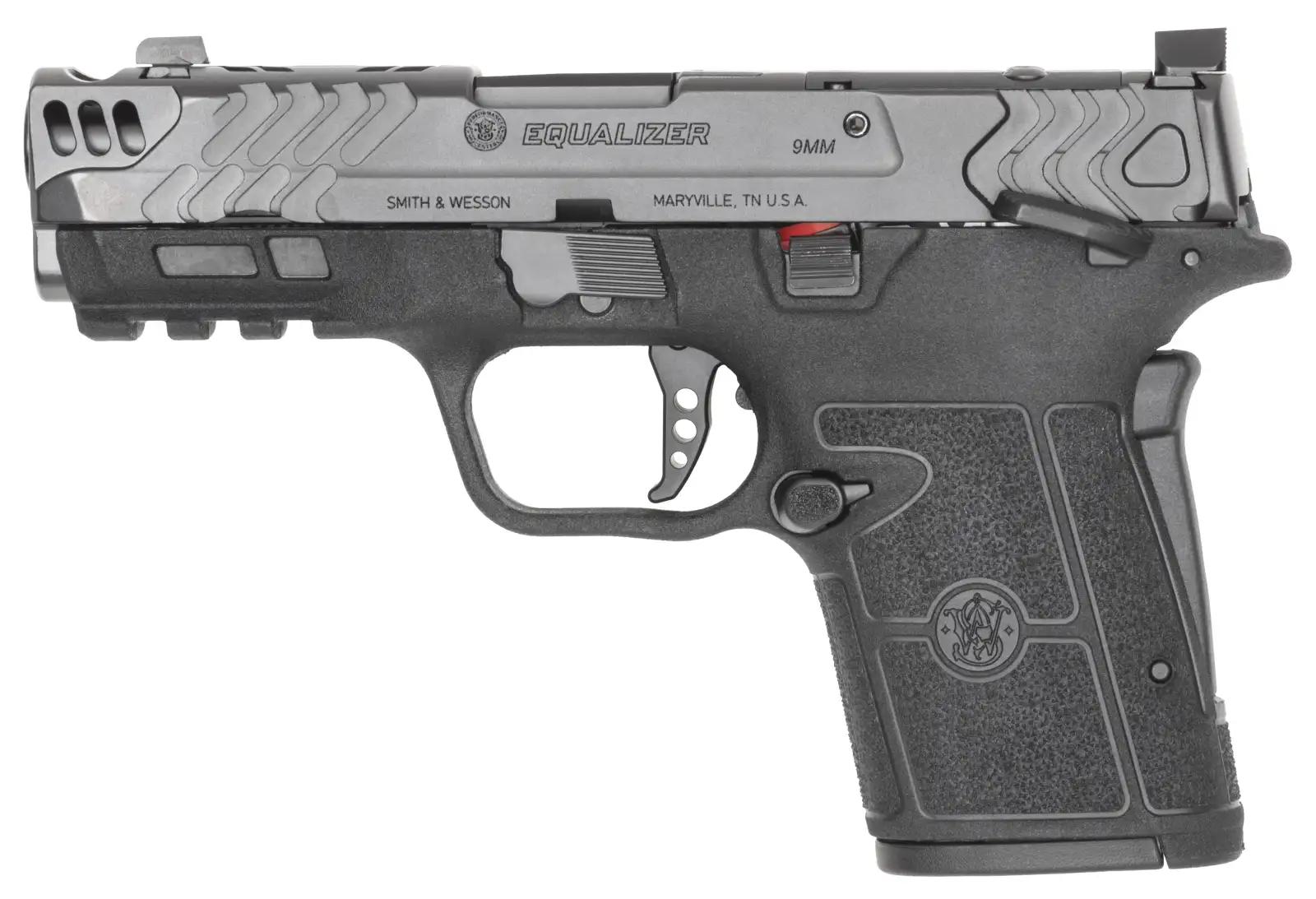 SMITH & WESSON P.C. EQUALIZER CARRY COMP 9MM PISTOL 3.675" PORTED BLACK 2-10RD MAGS